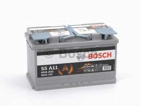 Baterie de pornire AUDI TT Roadster (8N9), VOLVO S60 I limuzina, AUDI A3 (8P1) - BOSCH 0 092 S5A 110