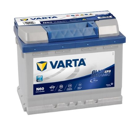 Baterie de pornire blue dynamic efb 12v 60 ah # 560500064D842 # VARTA