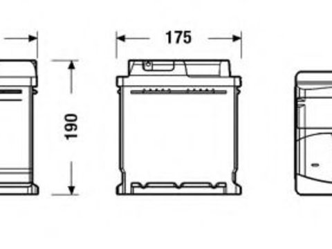 Baterie de pornire BMW 3 Compact (E46) (2001 - 2005) EXIDE EB800