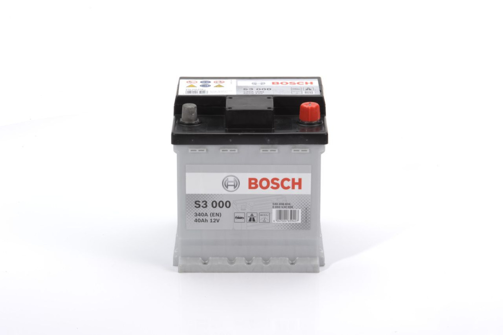 Baterie de pornire BOSCH S3 40Ah 12V pentru ABARTH 500 / 595 / 695