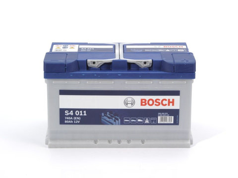 Baterie de pornire BOSCH S4 80Ah 12V