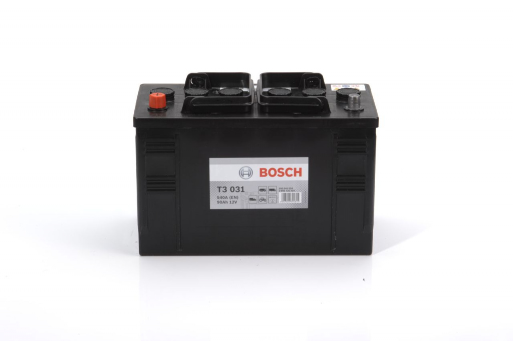Baterie de pornire BOSCH T3 90Ah 12V pentru VW TRANSPORTER T4 caroserie (70A, 70H, 7DA, 7DH)