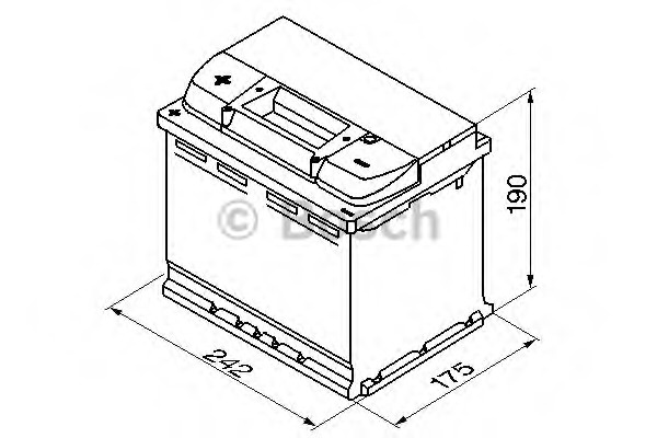 Baterie de pornire # Daewoo Leganza 1997 1998 1999 2000 2001 2002 # 0 092 S40 060 # BOSCH