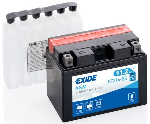 Baterie de pornire EXIDE AGM 11,2Ah 12V pentru BMW C