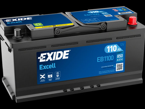 Baterie de pornire EXIDE Excell 110Ah 12V