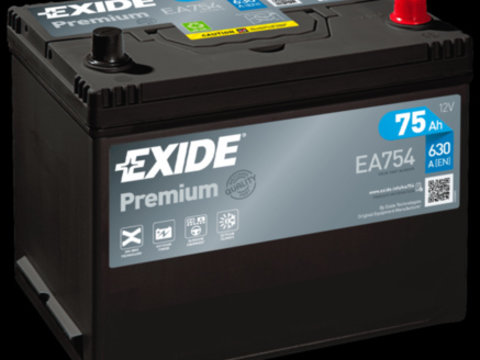 Baterie de pornire EXIDE Premium 75Ah 12V