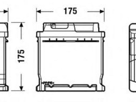 Baterie de pornire FORD FIESTA VI (2008 - 2020) EXIDE EB602