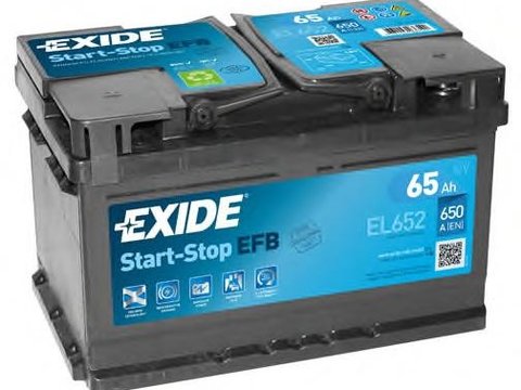 Baterie de pornire FORD FIESTA VI, FORD FIESTA Van, FORD C-MAX II - EXIDE EL652