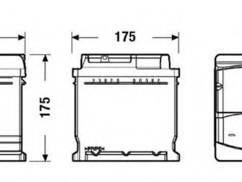 Baterie de pornire FORD FOCUS Combi (DNW) (1999 - 2007) EXIDE EA472 piesa NOUA