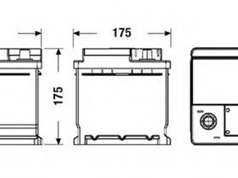 Baterie de pornire FORD TRANSIT bus (2013 - 2016) EXIDE EL752