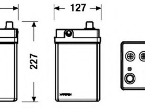 Baterie de pornire HONDA JAZZ I (AA) (1983 - 1986) EXIDE _EB455