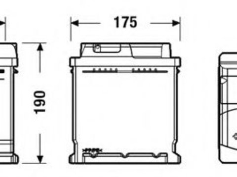 Baterie de pornire HYUNDAI SONATA IV (EF) (1998 - 2005) EXIDE EB621 piesa NOUA