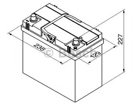 Baterie de pornire KIA SORENTO II (XM) (2009 - 2015) BOSCH 0 092 S40 210 piesa NOUA