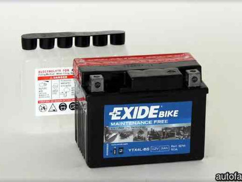 Baterie de pornire KTM MOTORCYCLES SUPERMOTO Producator EXIDE YTX4L-BS