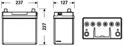 Baterie de pornire NISSAN TIIDA Hatchback (C11X) (