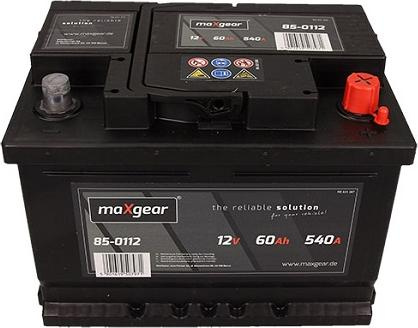 Baterie de pornire OPEL ASTRA H (A04), Hatchback, 01.2004 - 05.2014 Maxgear 560409054D722