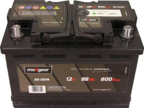 Baterie de pornire OPEL OMEGA A (V87) Sedan, 09.1986 - 05.1994 Maxgear 85-0014
