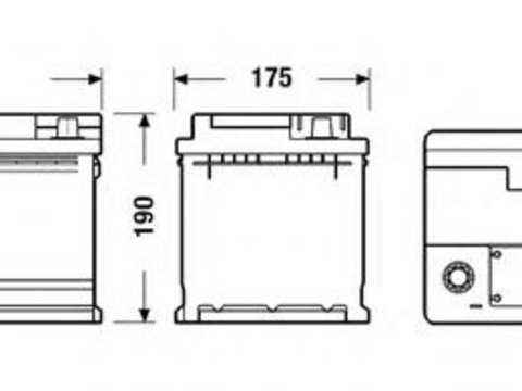 Baterie de pornire PORSCHE CAYENNE (92A) (2010 - 2020) EXIDE EB1100