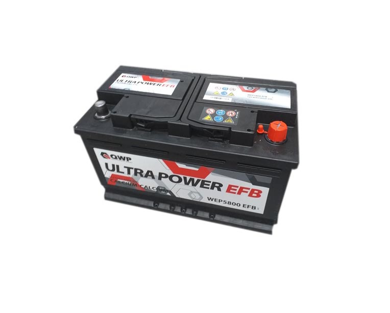 Baterie de pornire QWP Ultra Power EFB 80Ah 800A 12V