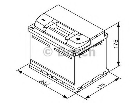 Baterie de pornire RENAULT ESPACE III (JE0) (1996 - 2002) BOSCH 0 092 S30 041 piesa NOUA