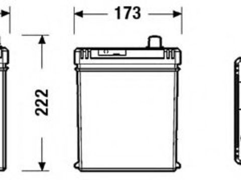 Baterie de pornire SUZUKI GRAND VITARA I (FT) (1998 - 2005) EXIDE EB604 piesa NOUA