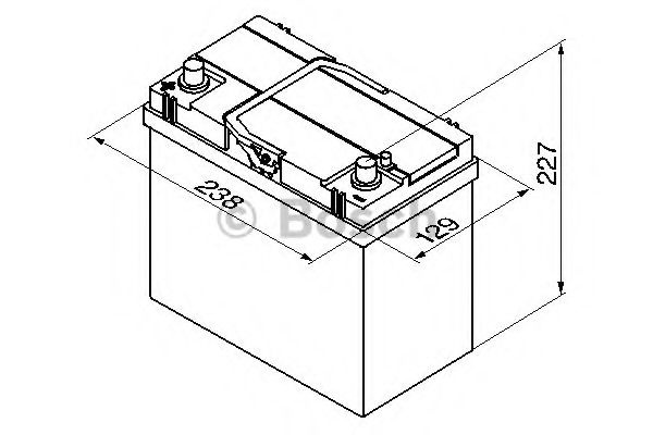 Baterie de pornire TOYOTA YARIS VERSO (NLP2, NCP2) (1999 - 2005) BOSCH 0 092 S40 230 piesa NOUA