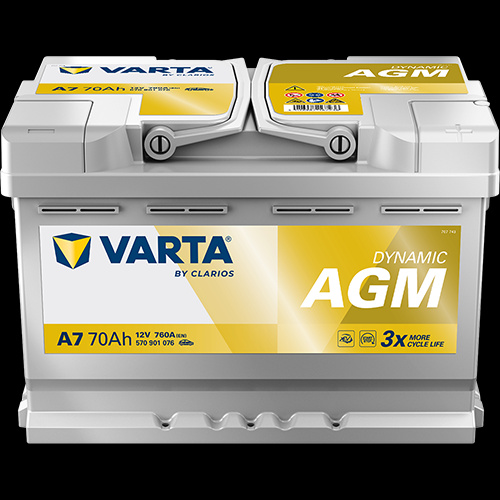 Baterie de pornire VARTA 570901076K262