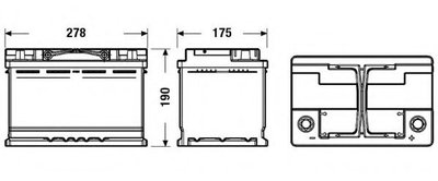 Baterie de pornire VW GOLF VII Variant (BA5) (2013