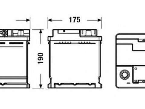 Baterie de pornire VW POLO (6R, 6C) (2009 - 2020) EXIDE EL700