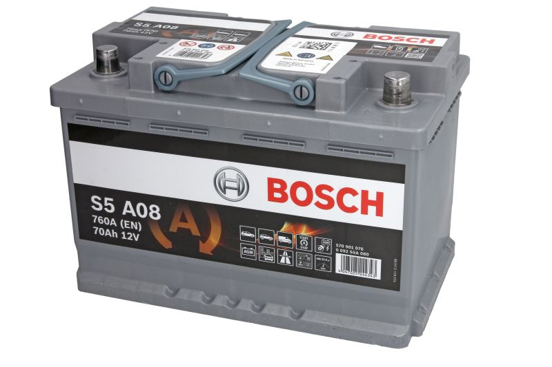 Baterie de pornire VW TIGUAN (5N) (2007 - 2016) BOSCH 0 092 S5A 080 piesa NOUA