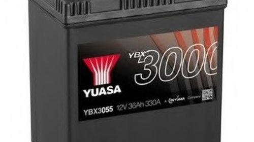 Baterie de pornire YBX3055 YUASA pentru 