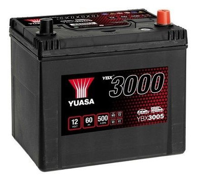 Baterie de pornire YUASA YBX3005 60Ah 12V