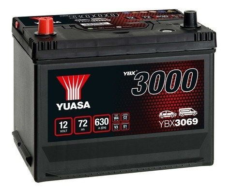 Baterie de pornire YUASA YBX3069 72Ah 12V