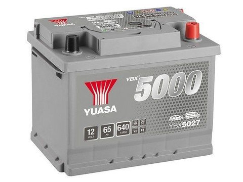 Baterie de pornire YUASA YBX5027 65Ah 12V