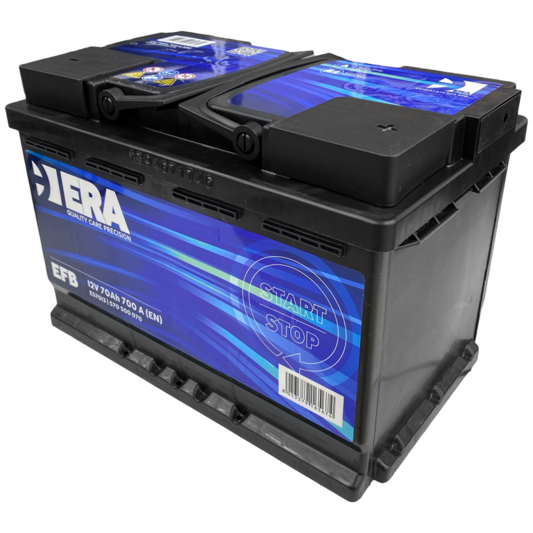 Baterie Era EFB 70Ah 700A 12V Start-Stop E57013