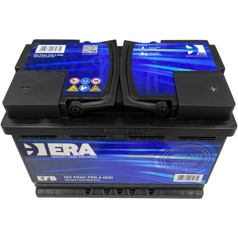 Baterie Era EFB 70Ah 700A 12V Start-Stop