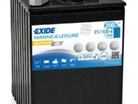 Baterie Exide Equipment Gel, Marine &amp; Leisure 200Ah 950A 12V ES1100-6