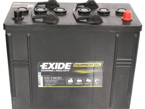 Baterie Exide Equipment Gel, Marine &amp; Multifit 120Ah 750A 12V ES1300