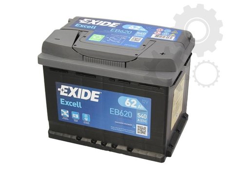 Baterie exide excell 62 ah 540a