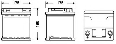 Baterie FIAT SEICENTO / 600 (187) (1998 - 2010) Ex