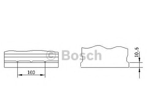 Baterie HONDA JAZZ III (GE) (2007 - 2016) Bosch 0 092 S40 300