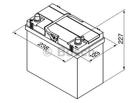 Baterie HONDA PRELUDE   cupe (SN) (1978 - 1982) Bosch 0 092 S40 230