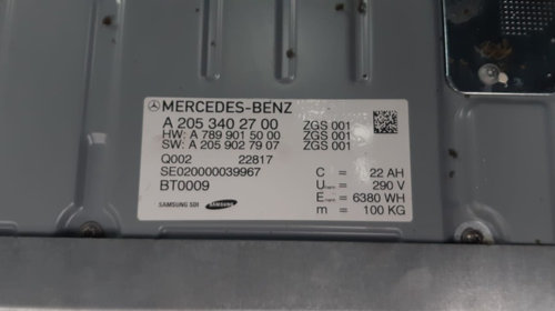 Baterie hybrid Mercedes C Class W205 , C
