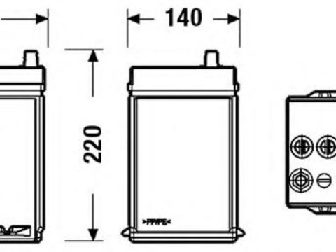 Baterie HYUNDAI i10 (PA) (2007 - 2016) Exide EB356A