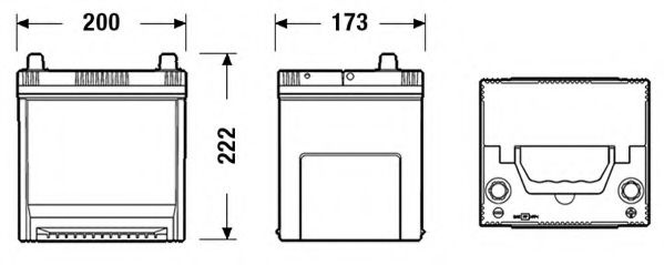 Baterie HYUNDAI ix20 (JC) (2010 - 2016) Exide _EB504