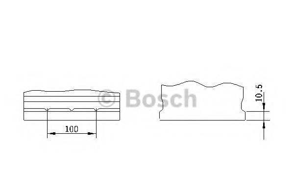 Baterie HYUNDAI SANTA FÉ III (DM) (2012 - 2016) Bosch 0 092 S40 280