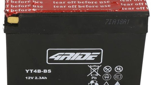 Baterie Moto 4Ride 2.3Ah 40A 12V YT4B-BS