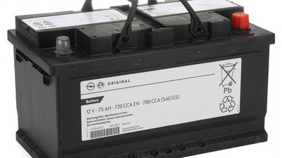 Baterie Oe Opel 75Ah 12V 720A 95527532 SAN52520