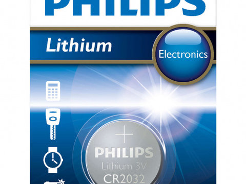 Baterie Philips Litiu CR2032/01B 3V