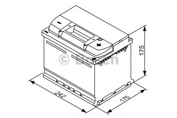 Baterie RENAULT SCÉNIC I (JA0/1_) (1999 - 2003) Bosch 0 092 S30 041